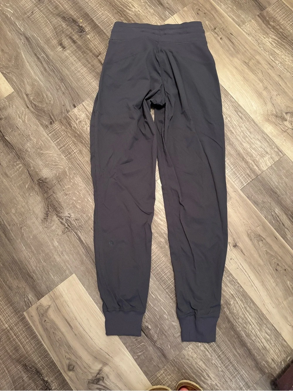 Lululemon Dance Studio Dark Gray Ribbed Jogger Pants